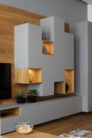 Think about units that can craft additional space and give the room a spick and span look. 48 Stylish Modern Wall Units For Effective Storage Digsdigs