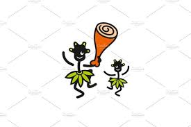 Savages Cartoon Drawings Of People Drawing People Cartoon Drawings