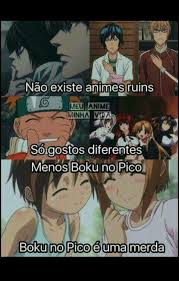 Pin De Kaue Em Animes Anime Zueiras Boku No Pico