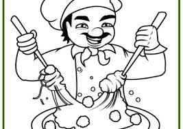 99 DIBUJOS DE COCINEROS Y CHEFS ® Imágenes para colorear