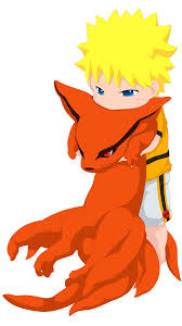 Naruto And Kurama So Cute Anime Chibi Naruto Shippuden Sasuke Minato E Naruto