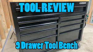 Get free shipping on qualified husky tool cabinets or buy online pick up in store today in the tools department. Tool Review Husky 46 In 9 Drawer Mobile Workbench Electrician U