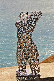 Stephen Fitz Gerald Fine Art Figurative Sculpture Gallery Metal Sculpture Scrap Metal Sculpture Scrap Metal Art