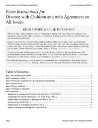 How do i file for divorce without a lawyer in pa? Divorce In Indiana Fill Out And Sign Printable Pdf Template Signnow