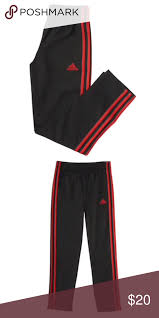 Black And Red Adidas Pants Adidas Boys Implant Trainer Pants Red And Black Pants Adidas Pants Adidas Women
