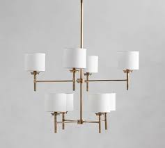 Part of our stunning adeline collection, this chandelier is like jewelry for the home. Adeline Crystal Round Chandelier Chandelier Pottery Barn Chandelier Shades