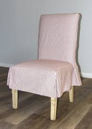 Stretch spandex knit jacquard chair slipcovers seat cover 4pcs. Rosecliff Heights Ticking Stripe Short Box Cushion Dining Chair Slipcover Reviews Wayfair