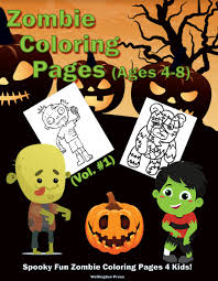 Advanced coloring pages for tweens, older kids & boys, geometric designs & patterns. Zombie Coloring Pages Wellington Press
