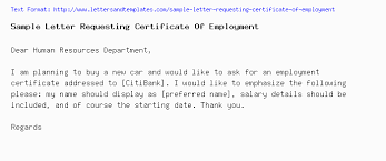 Sample letter of employment template for landlord for free. Request Letter Request For Certificate Of Employment Seven Things To Know About Request Lett Lettering Acting Resume Template Things To Know