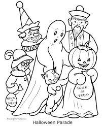 Color the words and the black cat and jack o lantern. Fun And Spooky Halloween Coloring Pages Costumes Halloween Coloring Halloween Coloring Pictures Halloween Coloring Pages