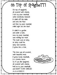 Mrs Brinkmans Blog Poems And Songs Rhyming Poems For Kids Funny Poems For Kids Poetry For Kids