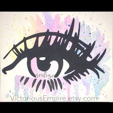 Realize Stay Woke 8x10 Watercolor Splash Acrylic Painting Etsy Stencil Wall Art Watercolor Splash Framed Art