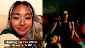 Fan overjoyed after being unexpectedly cast as Zayn Malik's love interest  in music video