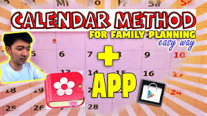 calendar method safe family planning tagalog english version in easiest way