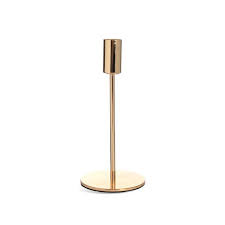 Kerzenhalter D 8cm X H 16cm Gold At Kerzenhalter Kerzen Kerzenstander Metall