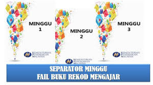 Download fail rekod persedian mengajar 2019 edisi sarawak. Separator Mingguan Fail Buku Rekod Mengajar Profesional Edition Pendidik2u