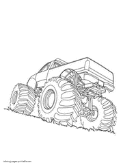 The set includes facts about parachutes, the statue of liberty, and more. Monster Truck Coloring Pages Free Pictures To Print 60