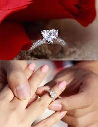 Pin By Nina Ford On Accessorize Heart Engagement Rings Heart Shaped Engagement Rings Heart Engagement
