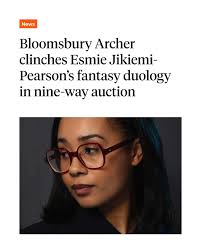 Newly launched imprint Bloomsbury Archer has won a nine-publisher auction  for Esmie Jikiemi-Pearson's fantasy duology, Gutterwitch. 👇