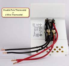 The c wire, or common wire enables the continuous flow of 24 vac power to the thermostat. Single Pole Vs Double Pole Thermostat Complete Guide Best Digital Thermostat Reviews And Buying Guide