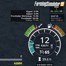 + added shuttle shift status display left of speedmeter. Enhanced Vehicle Mod V1 6 4 1 By Zhool For Fs19