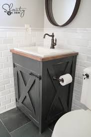 Shop wayfair for all the best modern farmhouse double vanities. Diy Farmhouse Bathroom Vanity Shanty 2 Chic