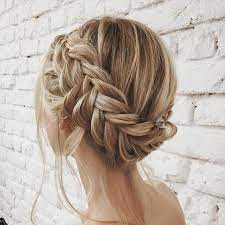 27 Braid Hairstyles For Short Hair That Are Simply Gorgeous Geflochtene Frisuren Zopffrisuren Flechtfrisur Lange Haare