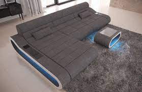 Schränke & regale weitere möbel. Ecksofa Concept In L Form Lang Sofa Mit Stoffbezug