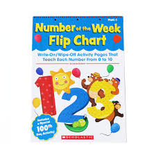 Number Of The Week Flip Chart Write On Wipe Off Activity