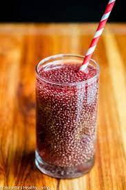 Healthy Hydration And Cranberry Pomegranate Chia Fresca Drink