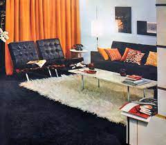 Four years later, saarinen added the trend to the twa terminal in new york city's jfk airport. 20 Years Of Living Rooms 1961 To 1981 Flashbak
