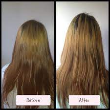 Healthy color refresher between bleached hair processes. Colour B4 Before And After