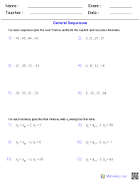 We did not find results for: Algebra 2 Worksheets Sequences And Series Worksheets