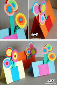 Kids Crafts 17 Diy Mother S Day Cards Construction Paper Crafts Paper Flowers For Kids Paper Crafts For Kids