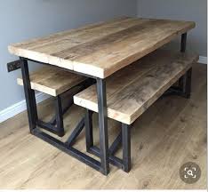 Bench and chairs as seating are common but combining both of them could make a little bit of difference. Ga Real Oak Furniture Dining Table Bench Set Premium Range Caterfix