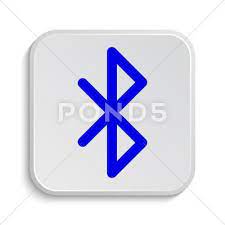 Bluetooth Icon Internet Button On White Background Stock Illustration Ad Internet Button Bluetooth Icon Icon White Background Bluetooth
