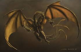 Carlos Huante Unveils Godzilla And King Ghidorah Concept Art Godzilla Movie News Godzilla Vs King Ghidorah Kaiju Kaiju Monsters