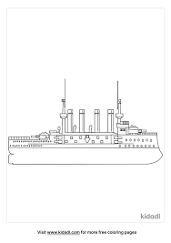 Battleship_coloring_page printable coloring page image for kids of all ages. Navy Battleship Coloring Pages Free Vehicles Coloring Pages Kidadl