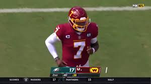 Dwayne Haskins First Td Pass Of The 2020 Season Youtube