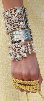 Chanel 2019 Arm Candy Bracelets Chanel Cuff Pearl Trend