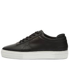Axel Arigato Platform Sneaker Black Leather End