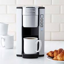 I also like the flexibility they offer a household too. Cuisinart Single Serve 5 Cup Single Serve Coffee Maker Williams Sonoma
