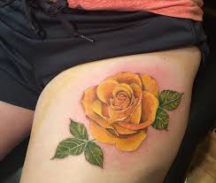 Realistic Yellow Rose By Julian Today J Love259 Firstplacetattoos Ink Tattoo Hawaiian Tattoo Polynesian Tattoo Designs Yellow Rose Tattoos