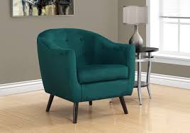From classic wingback chairs to leather club a mid century wingback chair pairs great with sofas & sectionals to make a design statement in your living room. Accent Chair In Emerald Green Mosaic Velvet Monarch Specialties I 8253