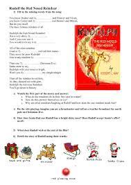 Rudolph the red nosed reindeer tv show trivia click on the green bars to see the answers! Movie Worksheet Rudolf The Red Nosed Reindeer 1948