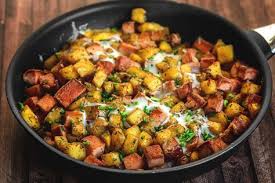 Kartoffelpfanne Kartoffelpfanne Leberkase Rezept Leckere Gesunde Rezepte