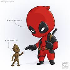 Deadpool V Groot By Kavizo By Kavizo Deadpool Wallpaper Deadpool Wallpaper Funny Deadpool Cartoon