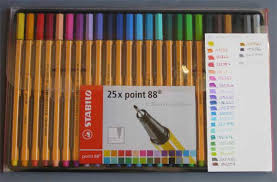Stabilo Point 88 Pens Billies Craft Room