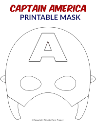 38+ superhero mask coloring pages for printing and coloring. Pin On All Things Family Kids