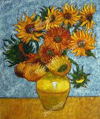 Vase of carnations and zinnias. Twelve Sunflowers In A Vase Painting By Vincent Van Gogh Reproduction Ipaintings Com